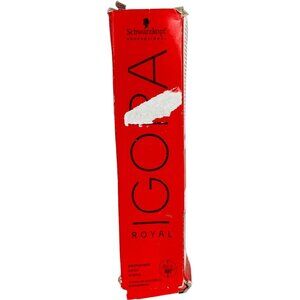 Schwarzkopf Igora Royal Permanent Hair Color 7-57 Med Blnde Gld Cpr Exp 1/26